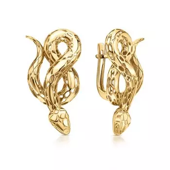 Золотые серьги