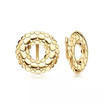 Золотые серьги