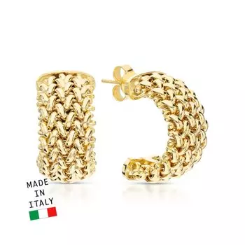 Золотые серьги