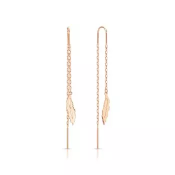 Золотые серьги