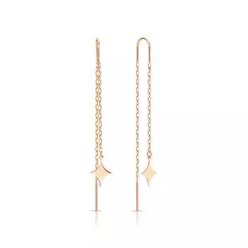 Золотые серьги