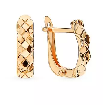 Золотые серьги