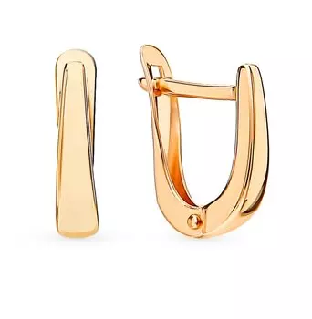 Золотые серьги