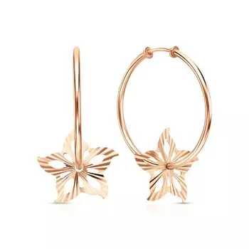 Золотые серьги