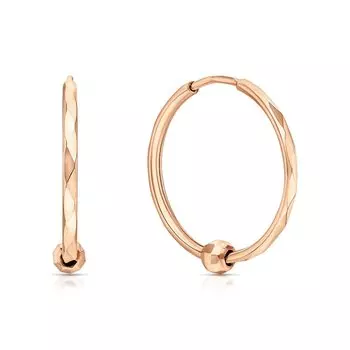 Золотые серьги