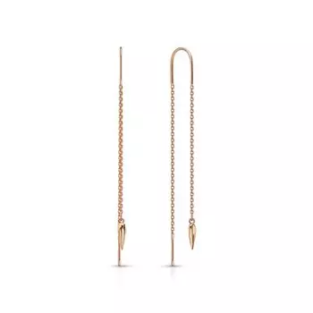 Золотые серьги