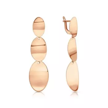 Золотые серьги