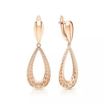 Золотые серьги