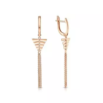 Золотые серьги