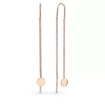 Золотые серьги