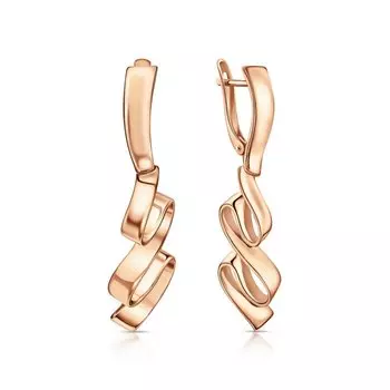 Золотые серьги