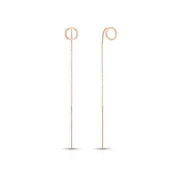 Золотые серьги