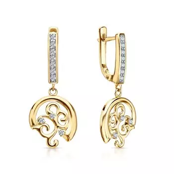 Золотые серьги