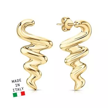 Золотые серьги