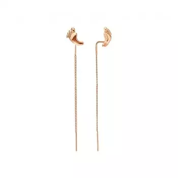 Золотые серьги