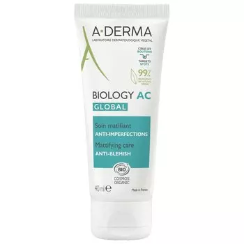 A-Derma Biology AC Global Крем для комплексного ухода за проблемной кожей 40 мл