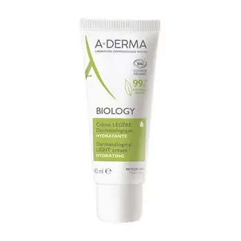 A-Derma Biology Крем дерматологический легкий для хрупкой кожи 40 мл