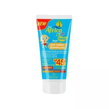 Africa Kids Крем солнцезащитный для самых маленьких SPF 45+ 50 мл