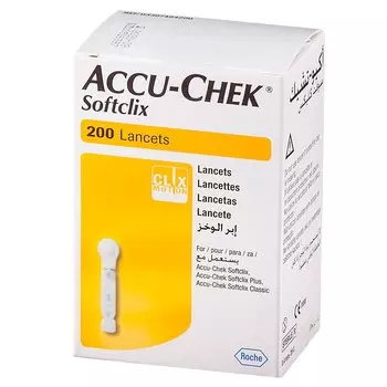 Акку-Чек Софткликс Ланцет стерильный 200 шт