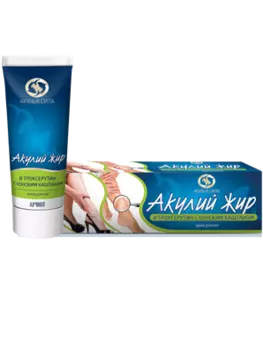 Акулий Жир крем для ног Троксерутин-Конский каштан 75 мл