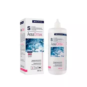 АкваОптик раствор для контактных линз 450 мл