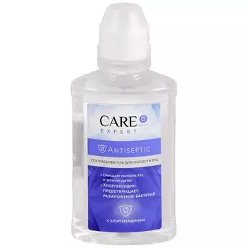 Aldente / Care Dental Expert Antiseptic Ополаскиватель для полости рта c хлоргексидином 200 мл