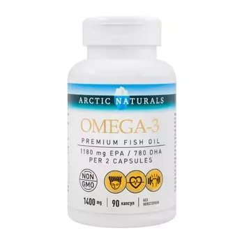 Arctic Naturals Омега 3 капсулы 90 шт