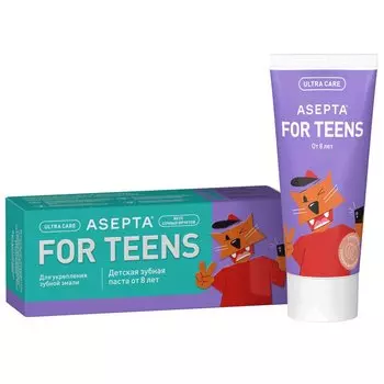 Asepta Teens Зубная паста для детей с 8 лет Фрукты 50 мл