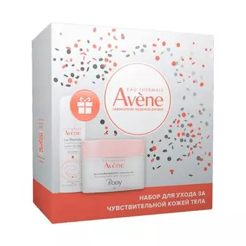 Avene Body Набор / бальзам увлажняющий для тела 250 мл + термальная вода 50 мл