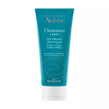 Avene Cleanance Гель очищающий для жирной или склонной к акне кожи лица и тела 200 мл
