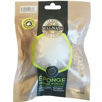 Balnais мочалка-спонж конняку