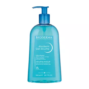 Bioderma Atoderm Гель для душа очищающий для сухой и нормальной кожи 500 мл