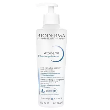Bioderma Atoderm Intensive Гель-крем успокаивающий для кожи склонной к атопии и экземе 200 мл