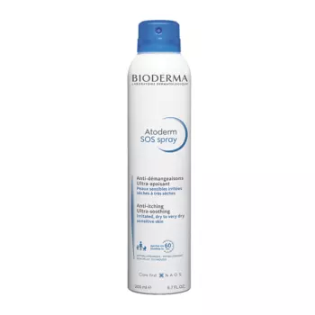 Bioderma Atoderm SOS Спрей успокаивающий против зуда при атопическом дерматите 200 мл