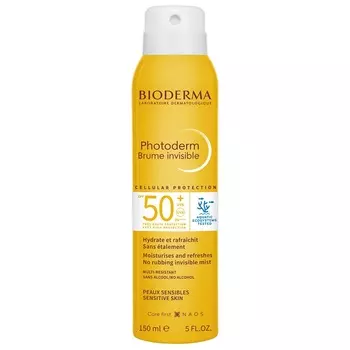 Bioderma Photoderm Спрей-вуаль солнцезащитный SPF 50+ для всех типов кожи 150 мл