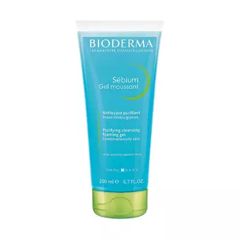 Bioderma Sebium Гель для умывания для жирной и проблемной кожи 200 мл