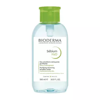 Bioderma Sebium Н2О Мицеллярная вода для жирной и проблемной кожи 500 мл