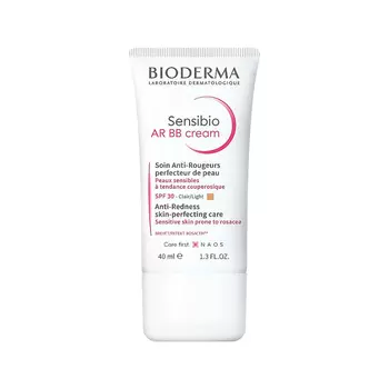 Bioderma Sensibio AR BB-крем защитный для кожи лица с покраснениями и розацеа 40 мл
