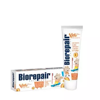 Biorepair Kids Зубная паста для детей 0-6 лет Персик 50 мл