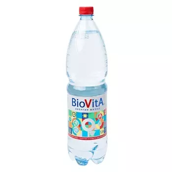 BioVita Вода питьевая для детского питания 3+ негазированная 1,5 л