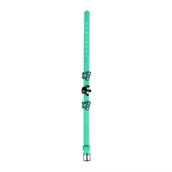 Браслет силиконовый с декоративными элементами