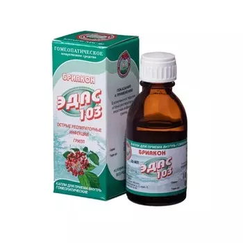 Бриакон Эдас-103 капли гомеопатические для приема внутрь 25 мл
