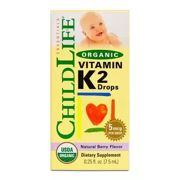 ChildLife Витамин К2 жидкость 7,5 мл