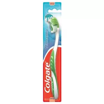 Colgate Массажер Зубная щетка для здоровья десен Мягкая щетина