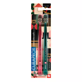 Curaprox Duo Christmas Ultrasoft Набор зубных щеток 2 шт