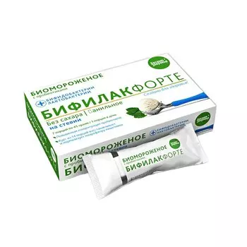 Десант здоровья Биомороженое с пробиотиками БифилакФорте Ваниль 45 г