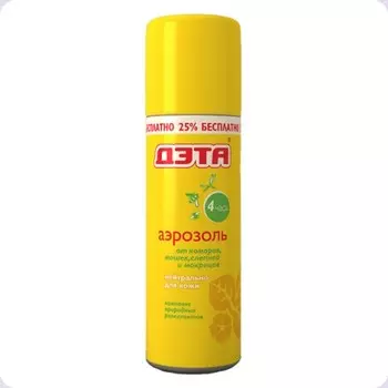 Deta аэрозоль от клещей и комаров 150 мл