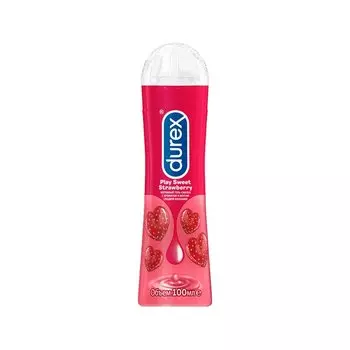 Durex Play Sweet Strawberry Гель-смазка с ароматом и вкусом сладкой клубники 100 мл