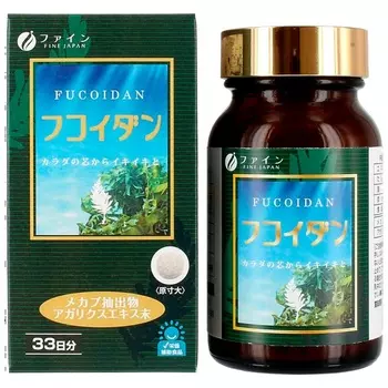 Fine Japan Фукоидан таблетки 198 шт