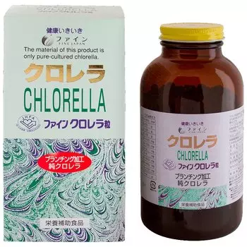 Fine Japan Хлорелла таблетки 1800 шт
